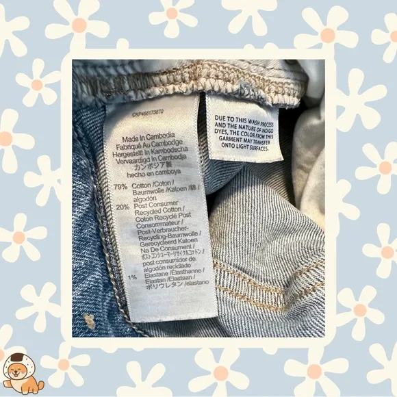 Madewell The Perfect Vintage Jean in Ellicott Wash, Sz 26 - Picture 13 of 15